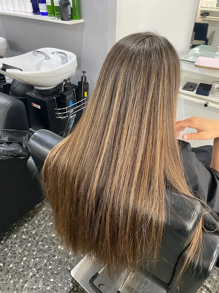 Balayage brunette long — Babalon for Hair, Redcliffs