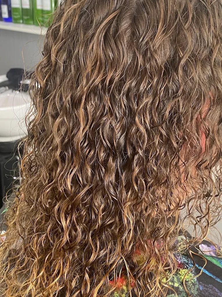 Curly highlights — Babalon for Hair, Christchurch